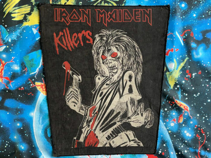 Iron Maiden Killers Backpatch Bootleg Version I