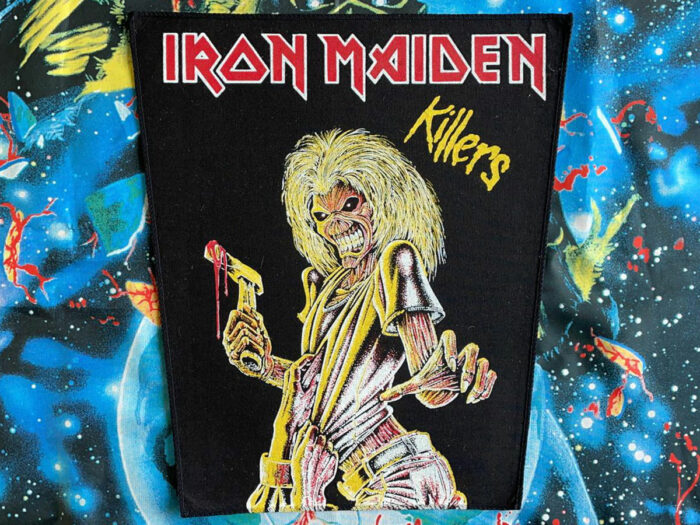 Iron Maiden Killers Backpatch Bootleg Version II
