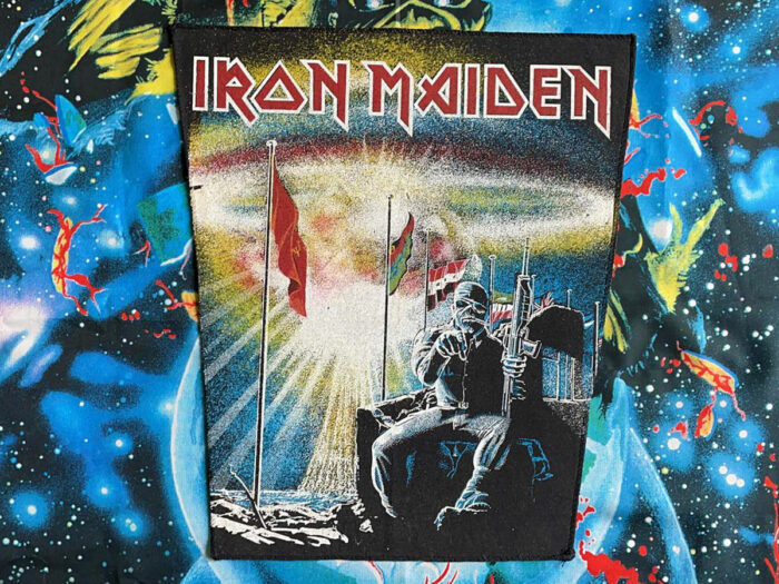 Iron Maiden 2 Minutes 2 Midnight Backpatch Bootleg