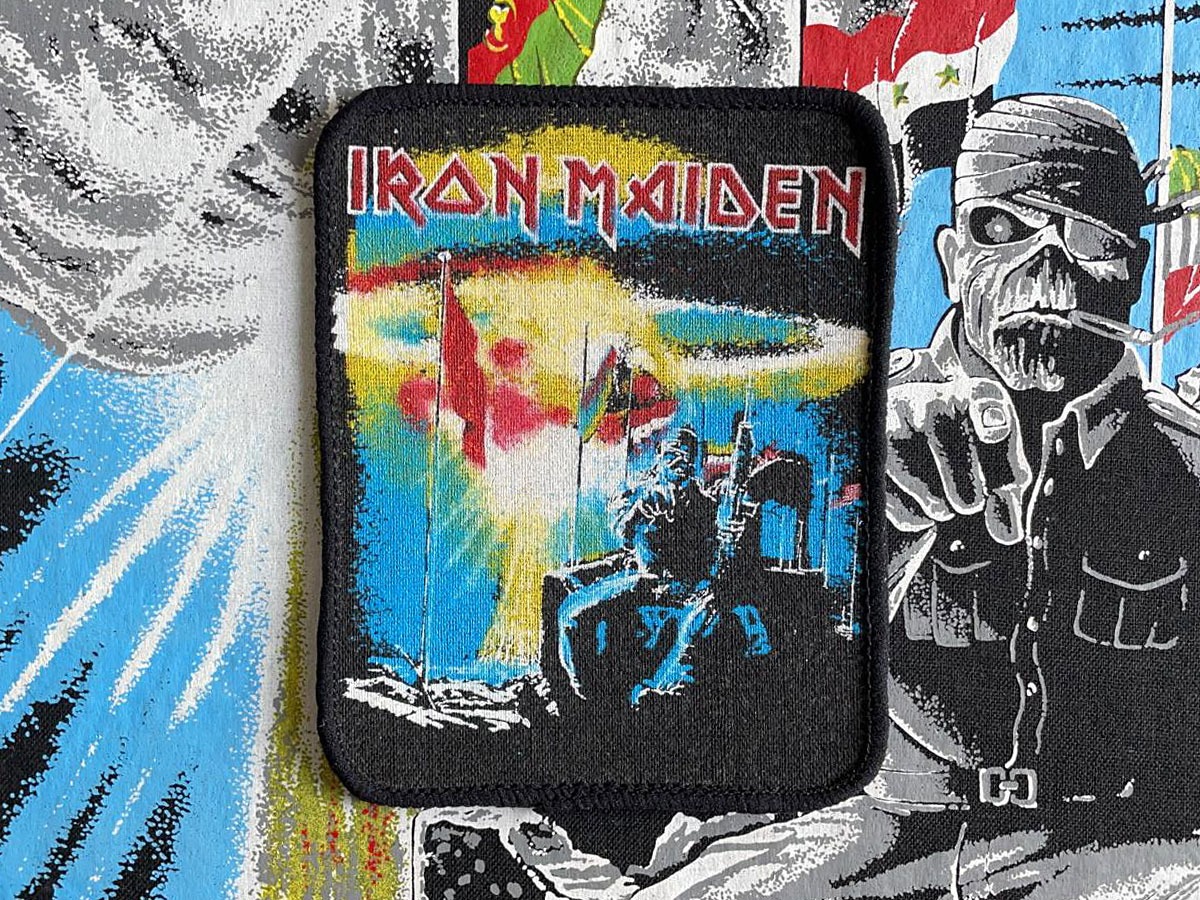 Iron Maiden "2 Minutes 2 Midnight" Printed Patch Version III