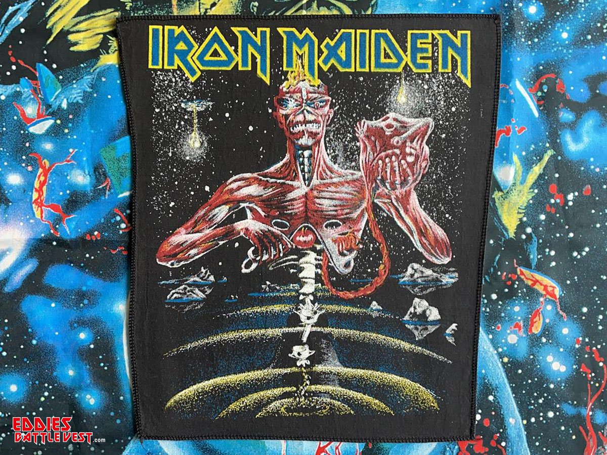 Iron Maiden 7th Son Of A 7th Son Backpatch Bootleg Version II
