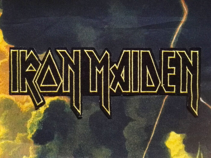 Iron Maiden Big Yellow Logo Patch