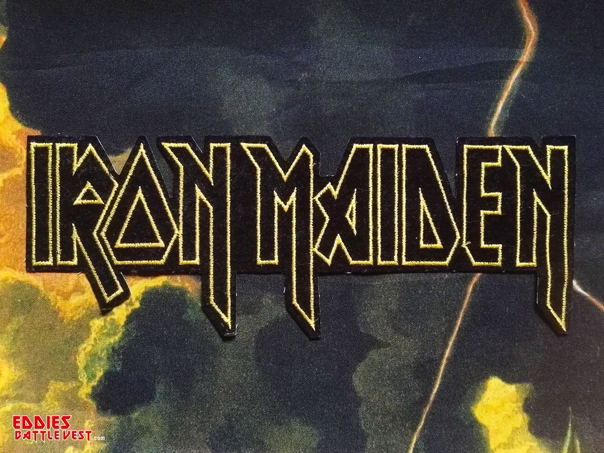 Iron Maiden Big Yellow Logo Patch