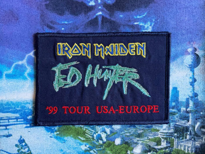 Iron Maiden Ed Hunter Embroidered Tour Patch
