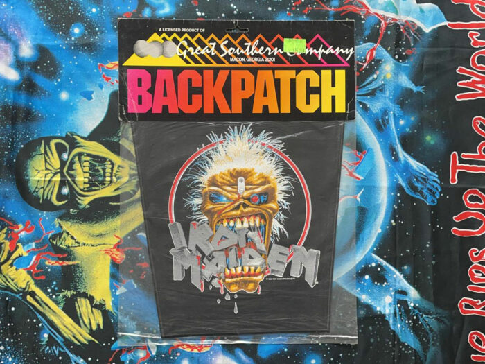Iron Maiden Eddie Crunch Backpatch 1988 Version I