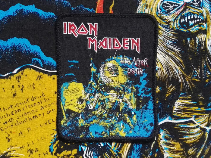 Iron Maiden Live After Death Printed Patch