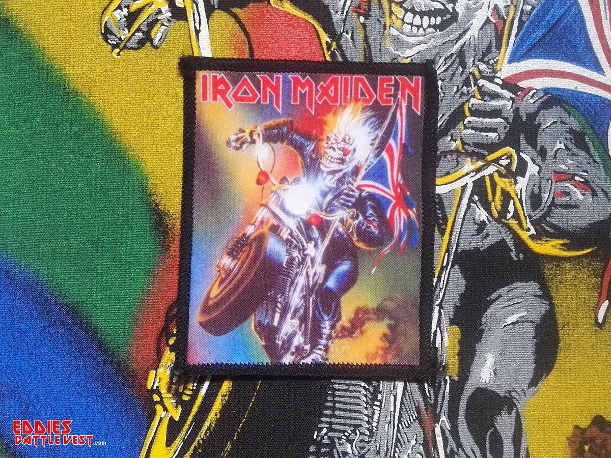 Iron Maiden Maiden England Photo Printed Patch