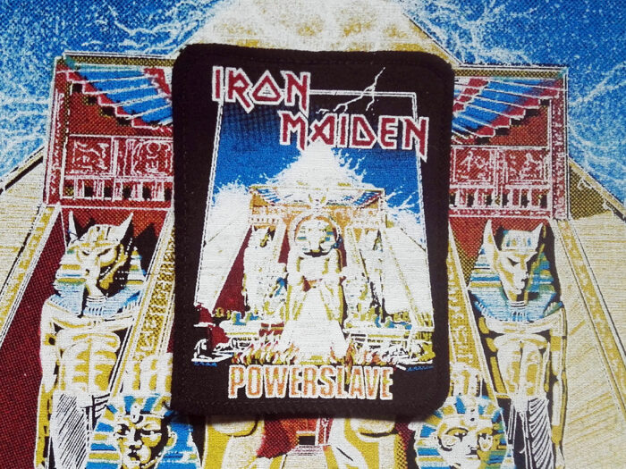 Iron Maiden Powerslave Bootleg Printed Patch