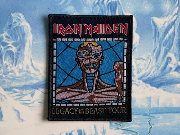 Iron Maiden Seventh Son Woven Tour Patch 2019
