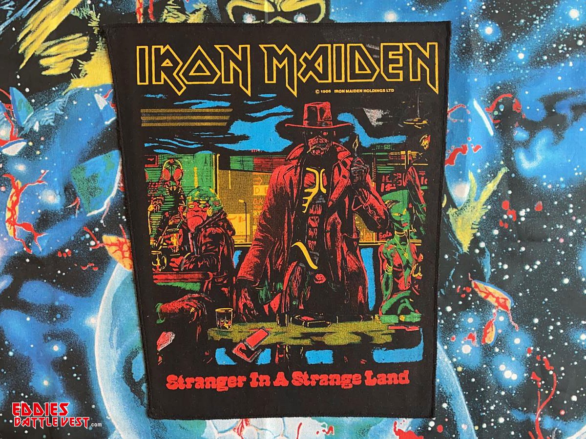 Iron Maiden Stanger in a Strange Land Red Comic Version