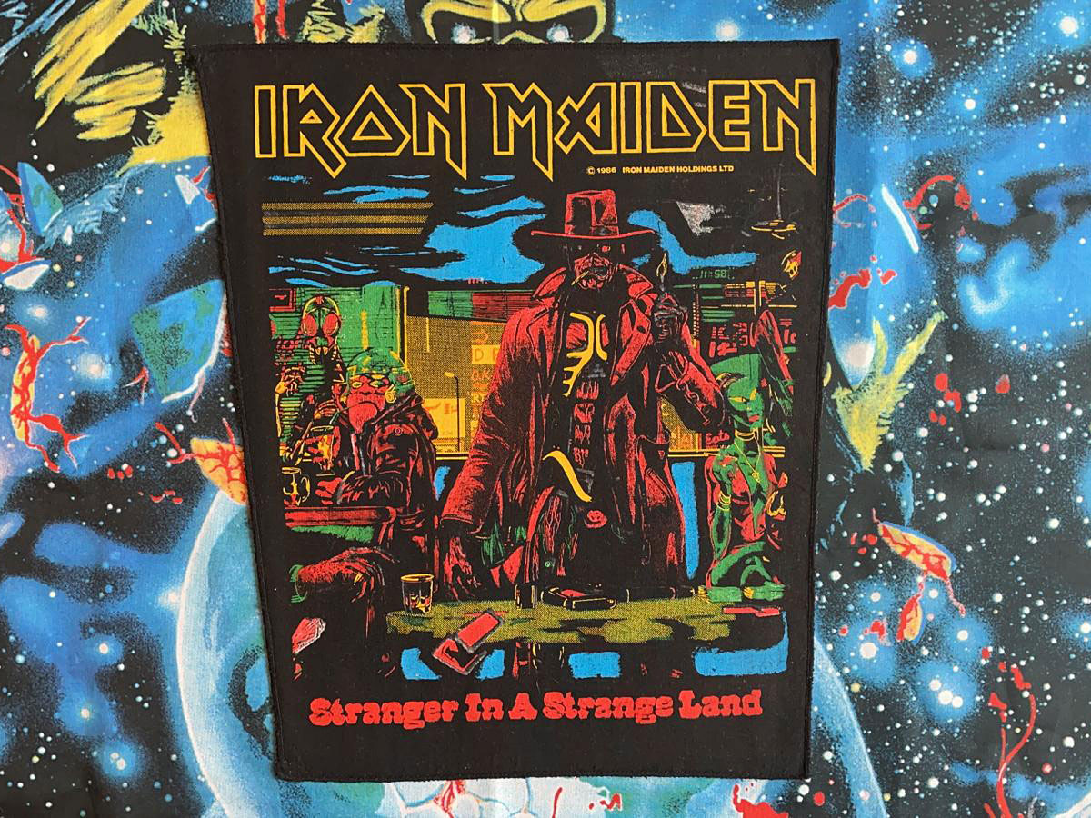 Iron Maiden Stanger in a Strange Land Red Comic Version