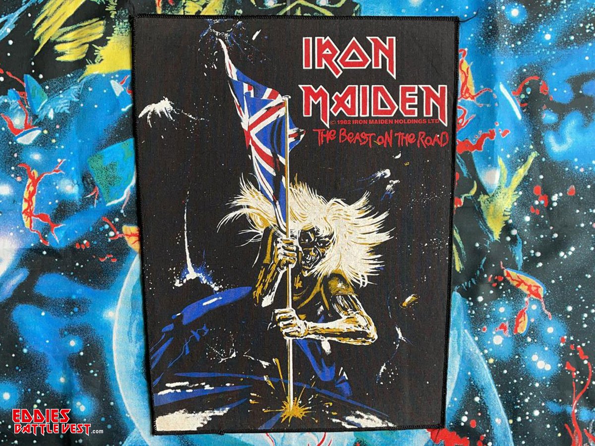 Iron Maiden The Beast On The Road 1982 Red Licensing Version