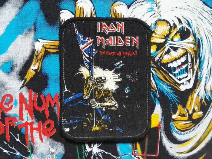 Iron Maiden The Beast On The Road Printed Patch