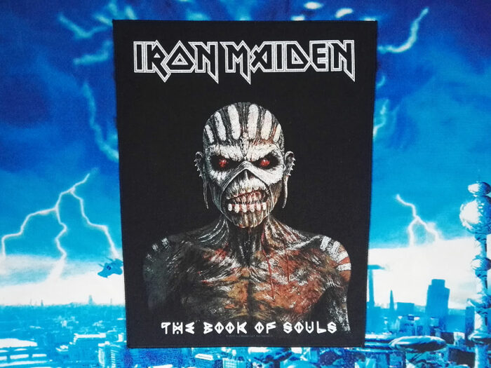Iron Maiden "The Book Of Souls" Backpatch 2015