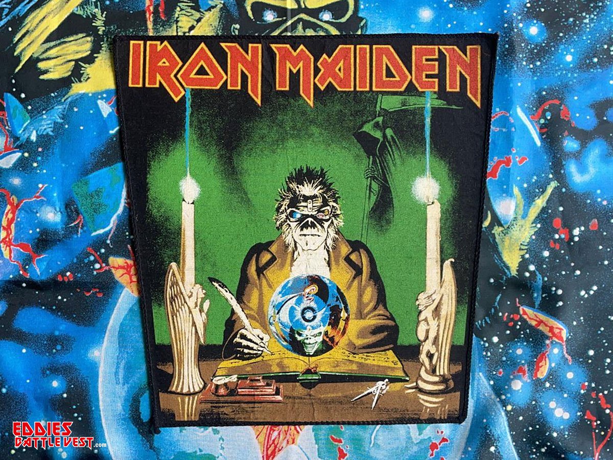 Iron Maiden The Clairvoyant Backptach Bootleg Version II