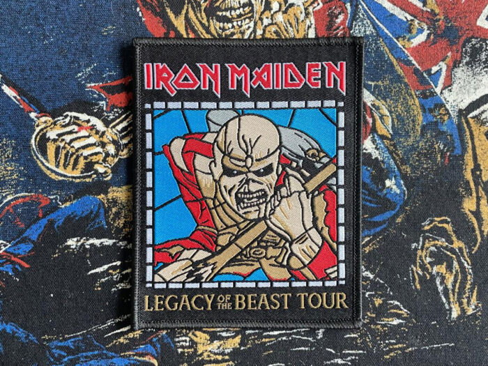 Iron Maiden The Trooper Woven Tour Patch 2019