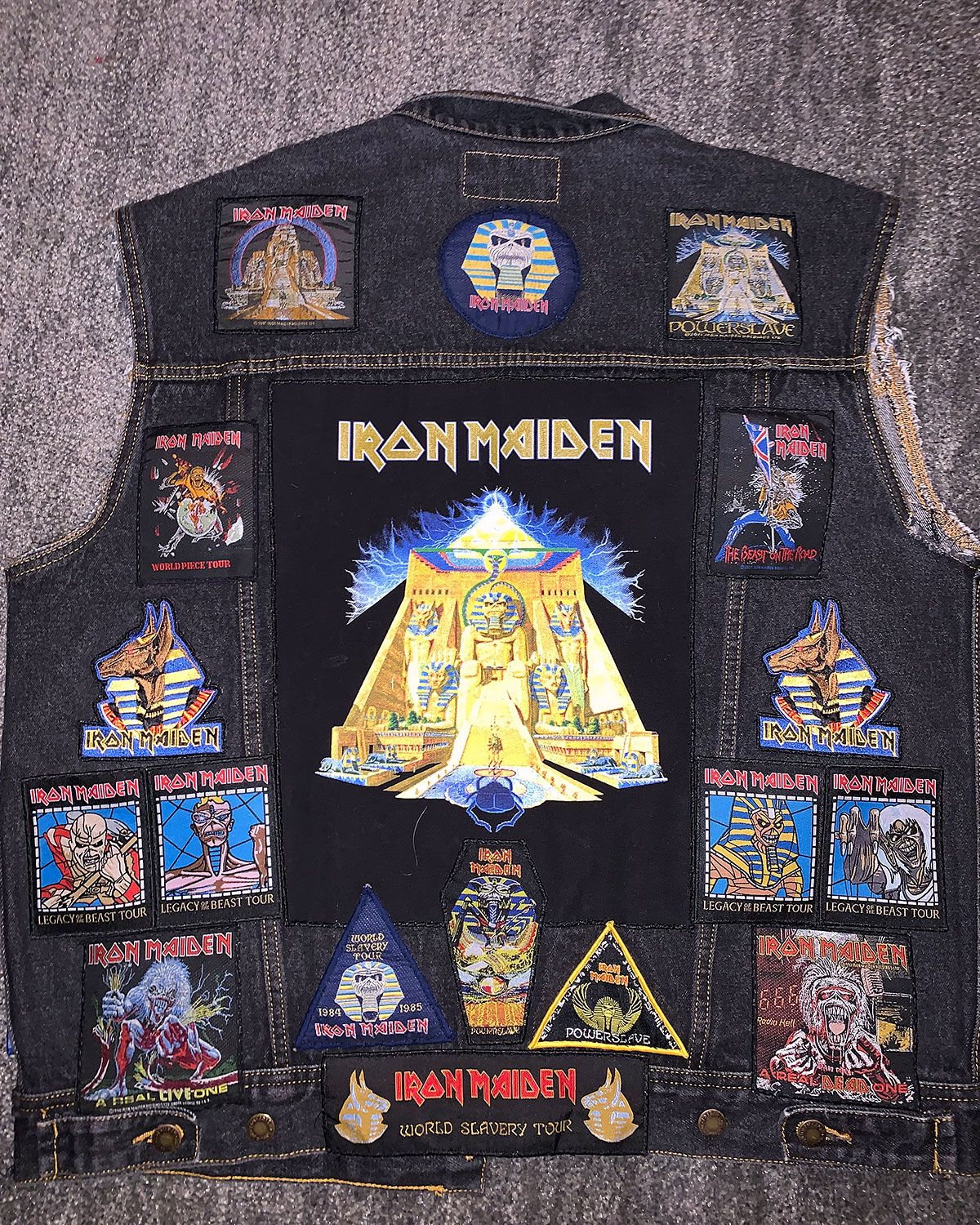 frankiealmummy's Tribute Vest Back