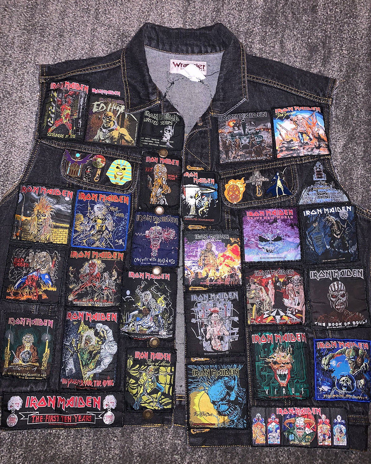 frankiealmummy's Tribute Vest Front