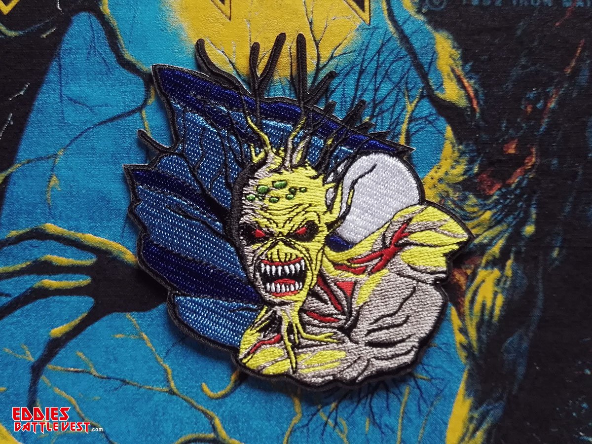 Iron Maiden "Fear Of The Dark" Embroidered Boxset Patch 2019