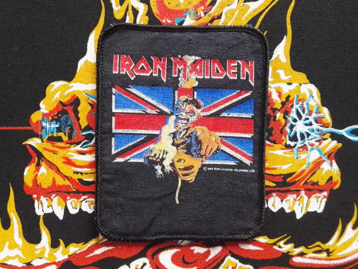 Iron Maiden "Eddie with Seventh Son Of A Seventh Son" Printed Patch 1988
