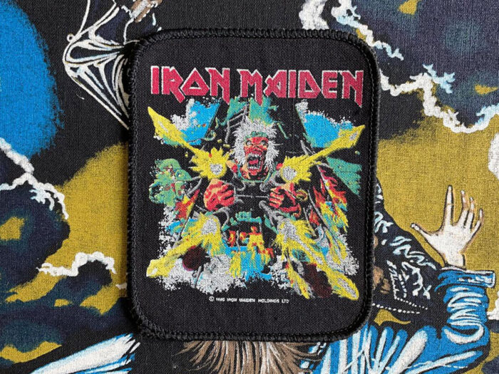 Iron Maiden Tailgunner Printed Patch 1990