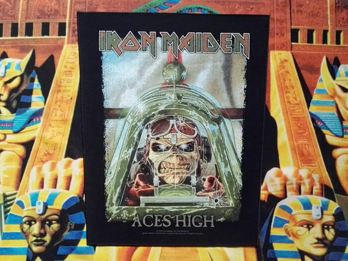 Iron Maiden "Aces High" Backpatch 2018
