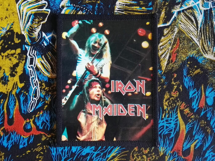 Iron Maiden "Dave And Bruce" Photo Patch