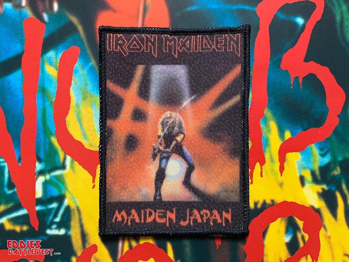 Iron Maiden "Maiden Japan" Photo Printed Patch