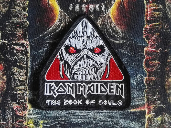 Iron Maiden "The Book Of Souls" Embroidered Patch