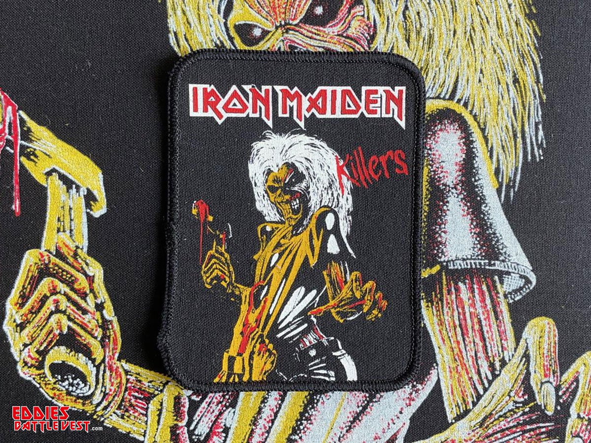 Iron Maiden Killers Printed Patch Version I