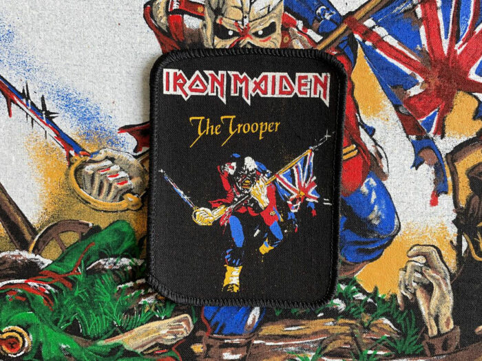 Iron Maiden The Trooper Printed Patch Version I