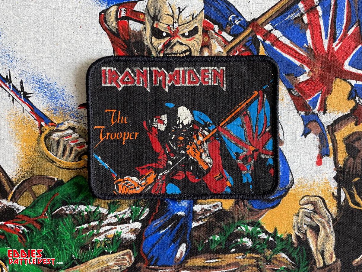 Iron Maiden The Trooper Printed Patch Version II