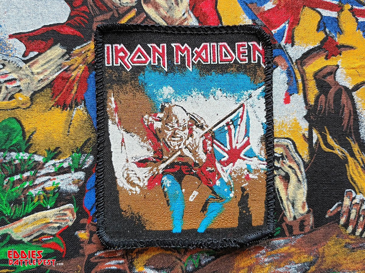 Iron Maiden "The Trooper" Printed Patch Version III