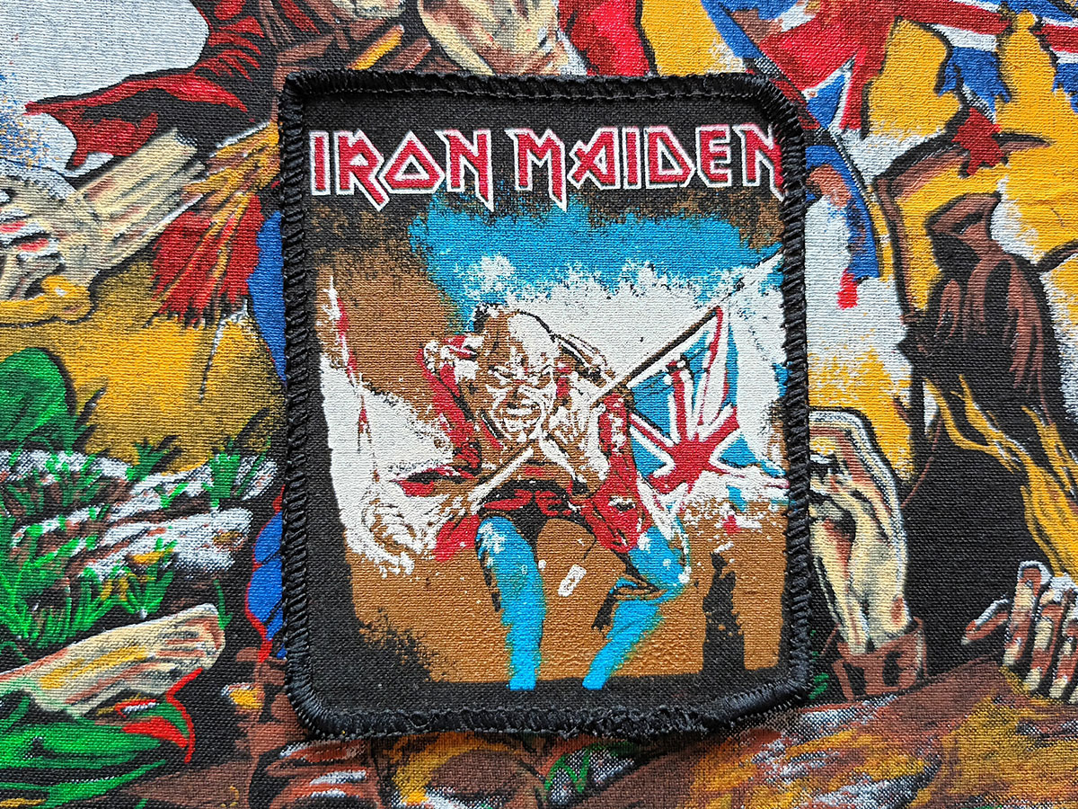 Iron Maiden "The Trooper" Printed Patch Version III