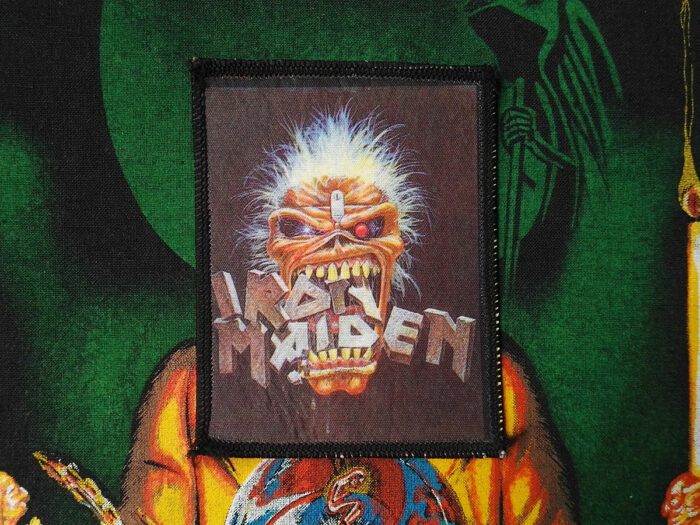 Iron Maiden "Eddie Crunch" Photo Printed Patch