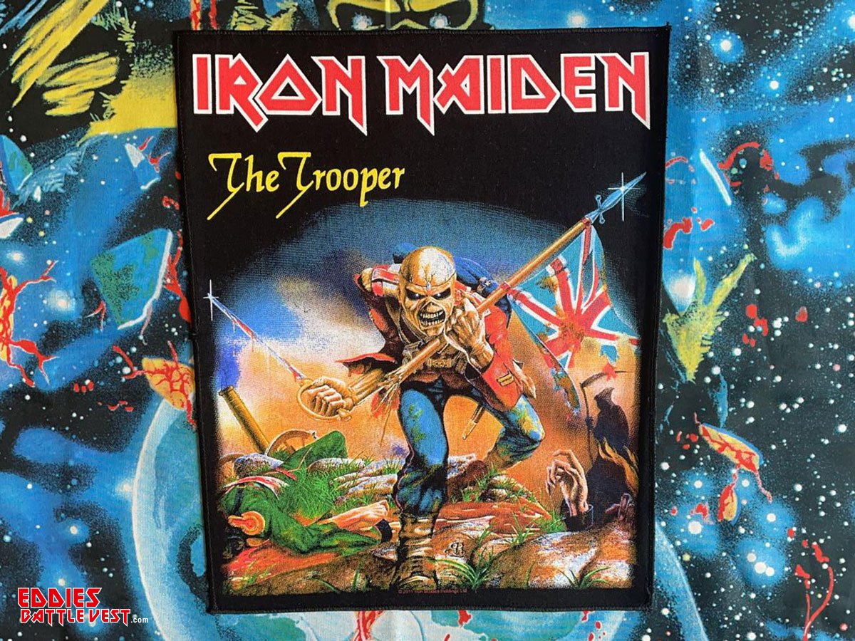 Iron Maiden "The Trooper" Backpatch 2011