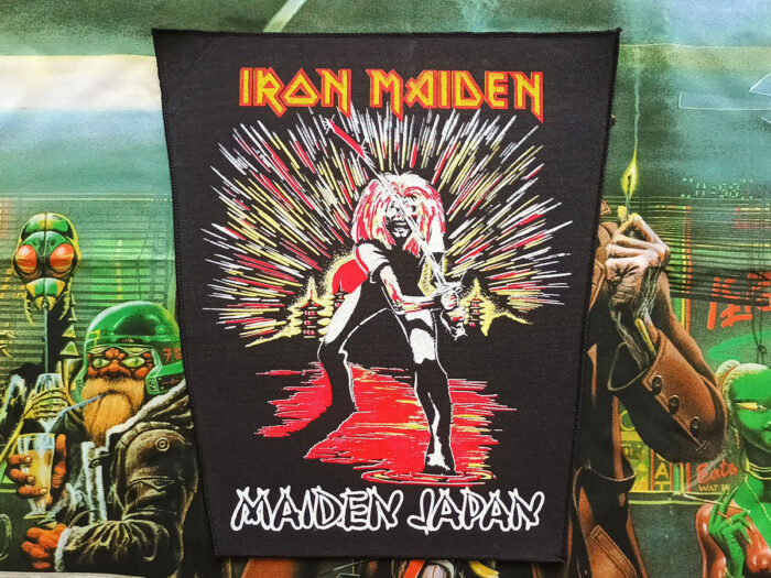 Iron Maiden "Maiden Japan" Backpatch Bootleg