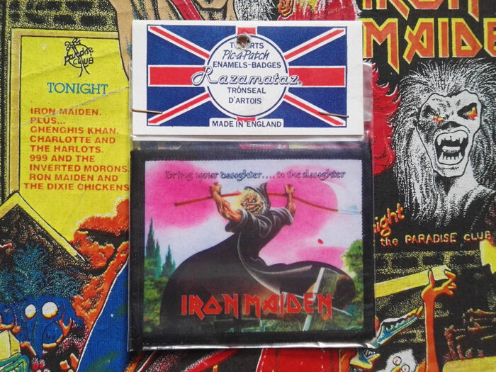 Iron Maiden "Bring Your Daughter To The Slaughter" Photo Printed Patch