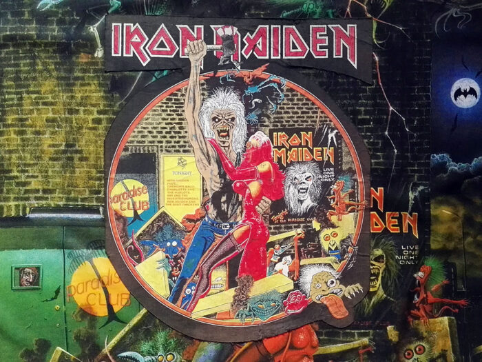 Iron Maiden "Bring Your Daughter To The Slaughter" Shaped Backpatch