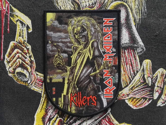 Iron Maiden "Killers" Black Border Woven Patch 2021 made by Pull The Plug