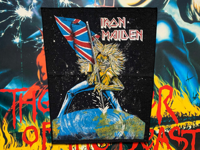 Iron Maiden "The Beast On The Road" Backpatch Bootleg