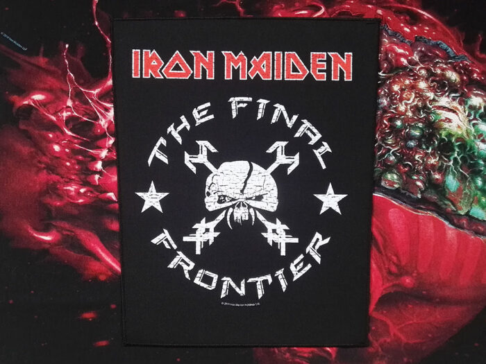 Iron Maiden "The Final Frontier Eddie Skull" Backpatch 2011