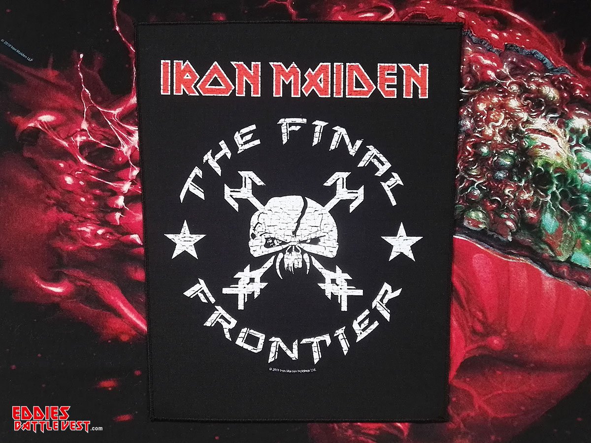 Iron Maiden "The Final Frontier Eddie Skull" Backpatch 2011