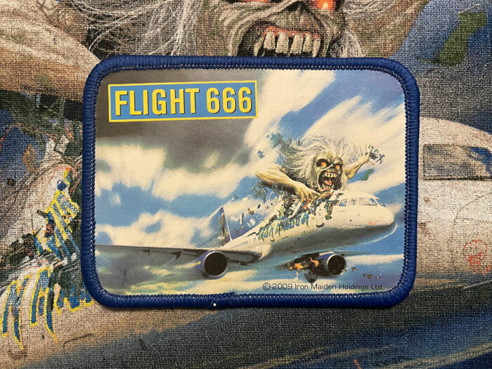 Iron Maiden "Flight 666" Printed Patch 2009