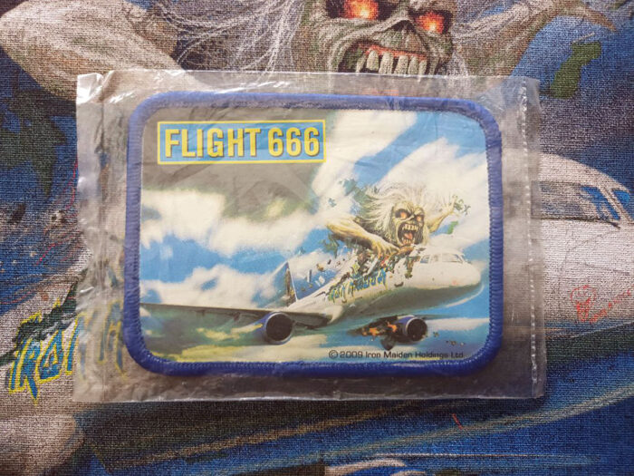 Iron Maiden "Flight 666" Printed Patch 2009