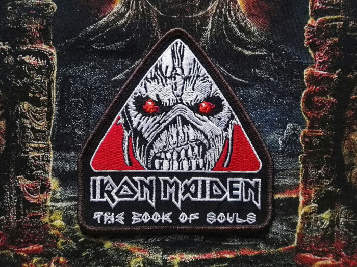 Iron Maiden "The Book Of Souls" Brown Border Embroidered Patch