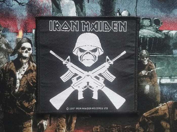 Iron Maiden "A Matter Of Life And Death" Woven Patch 2007