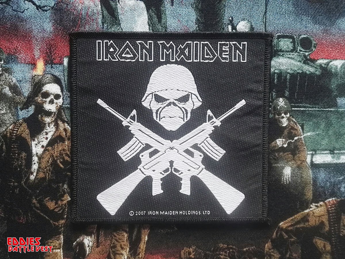Iron Maiden "A Matter Of Life And Death" Woven Patch 2007