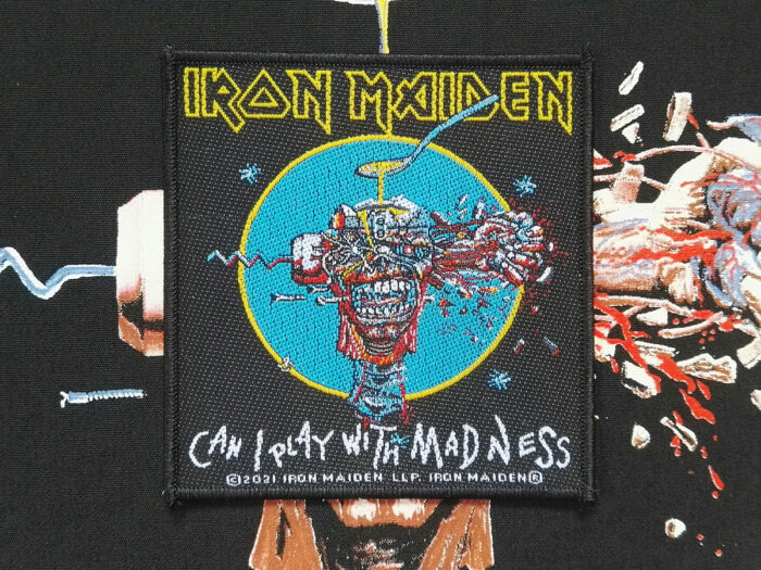 Iron Maiden "Can I Play With Madness" Woven Patch 2021