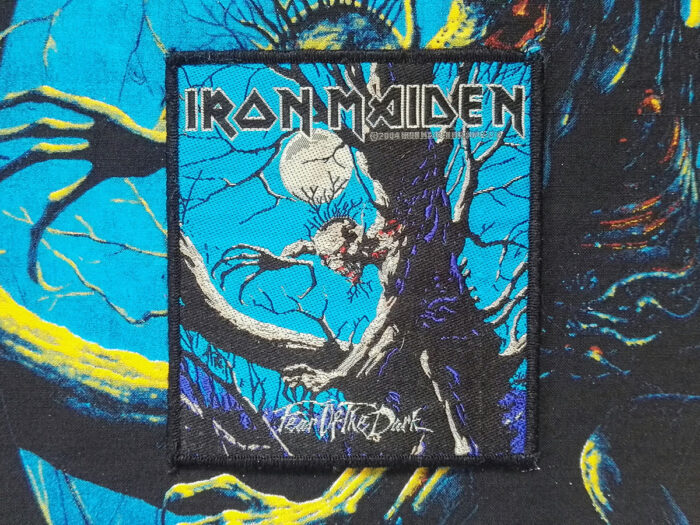 Iron Maiden "Fear Of The Dark" Woven Patch 2004